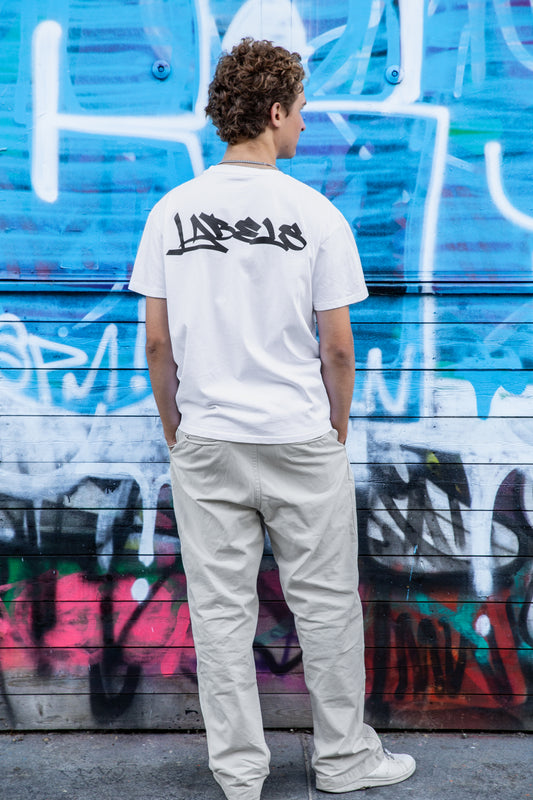 Labels Oversized White