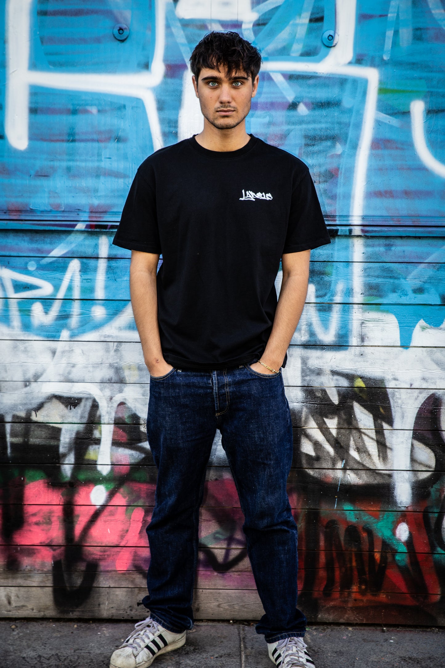 Labels Oversized Black