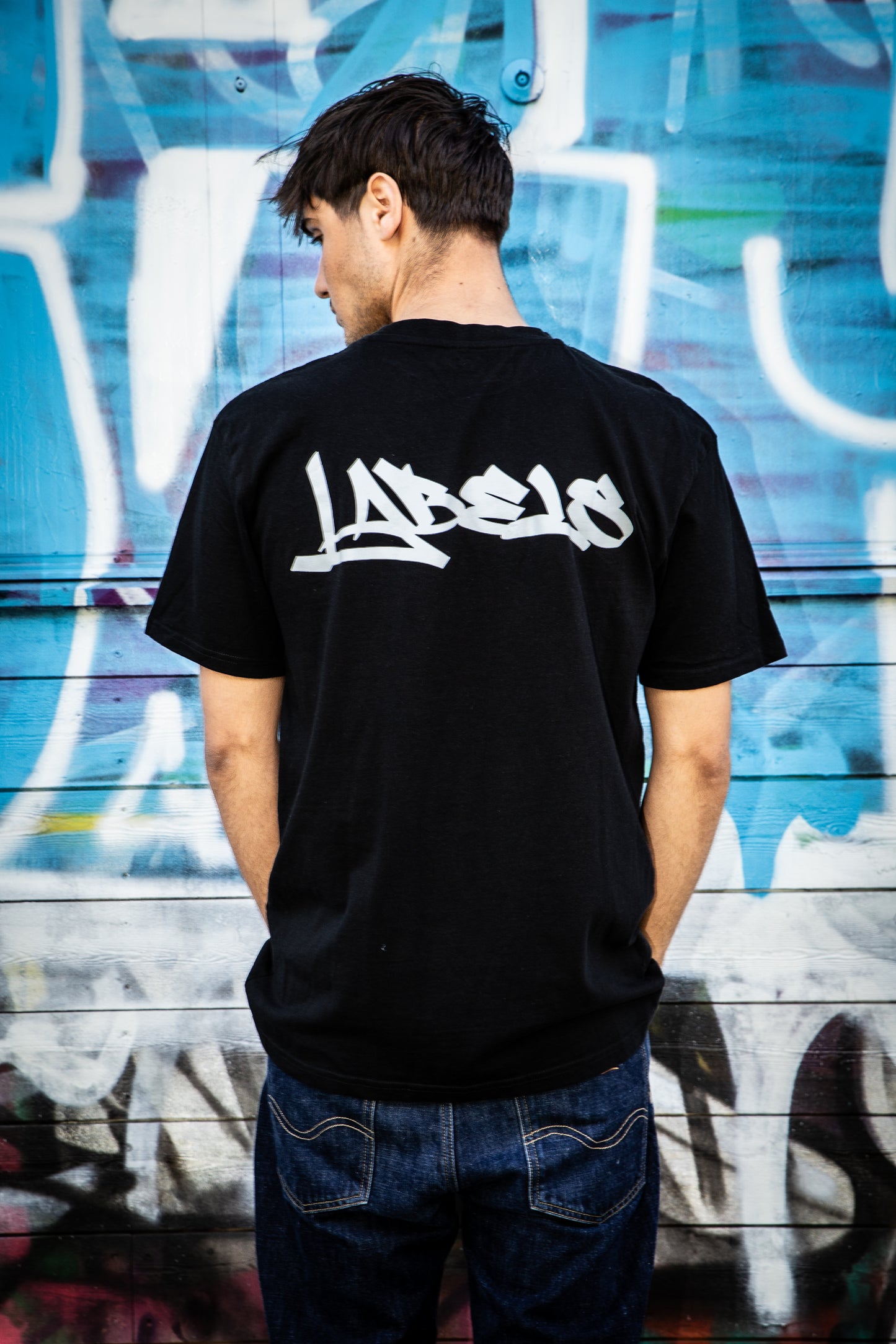 Labels Oversized Black